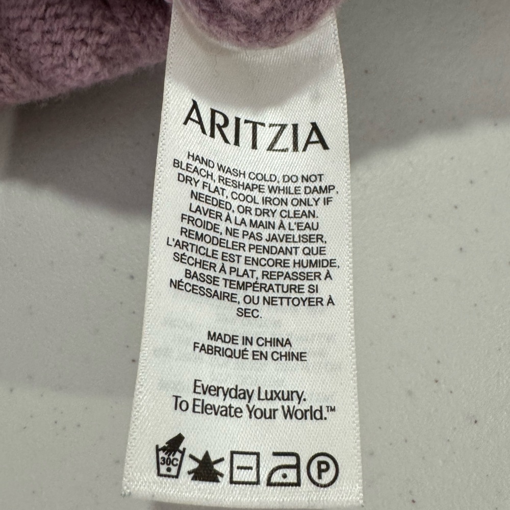 Aritzia Sunday Best Lottie Cropped Polo Sweater Size XS - Picture 4 of 7